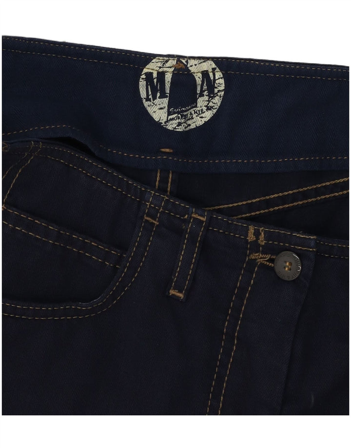 Murphy & Nye Womens Mini Denim Skirt W30 Medium Navy Blue Cotton