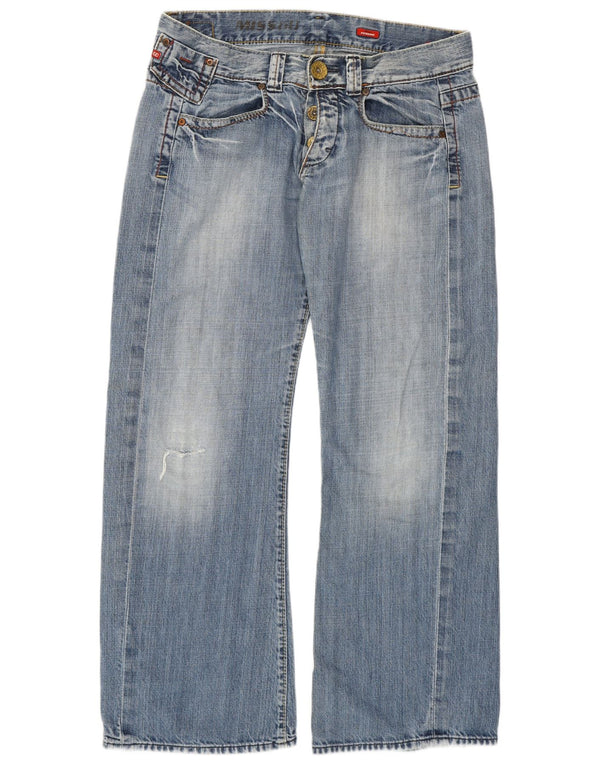Miss Sixty Womens Perkinks Loose Jeans W32 L31 Blue Cotton
