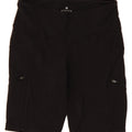 ATHLETA Womens Bermuda Sport Shorts UK 10 Small  Black Nylon Vintage Athleta and Second-Hand Athleta from Messina Hembry 
