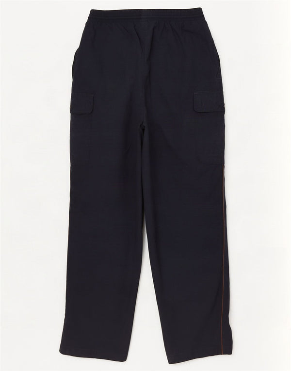 Champion Mens Cargo Tracksuit Trousers Large Navy Blue Polyester