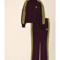 Adidas Womens Graphic Full Tracksuit EU 34 XS Purple Polyester