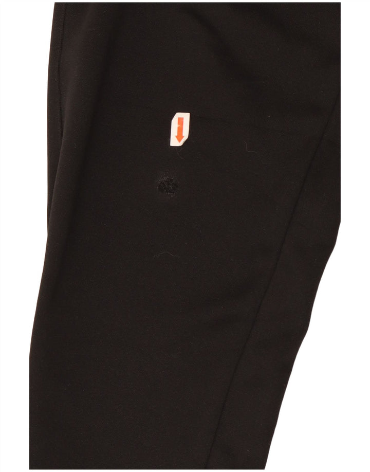 KAPPA Mens Tracksuit Trousers Medium Black Polyester
