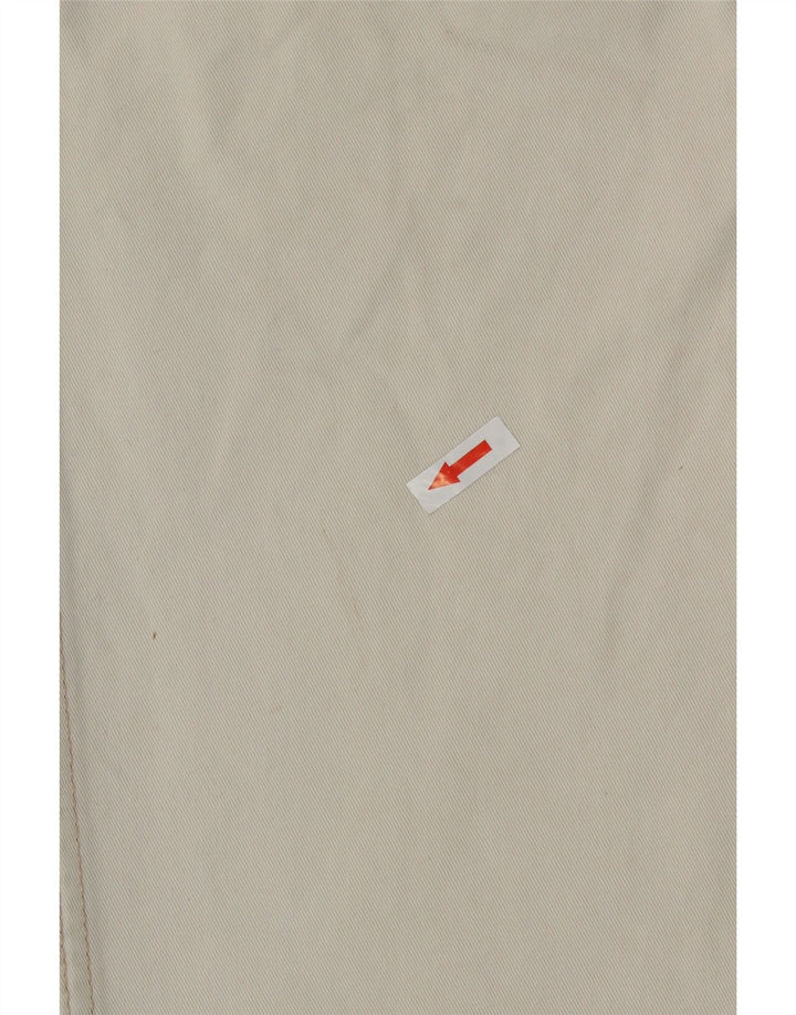 Wrangler Mens Straight Jeans W34 L30 Off White Cotton