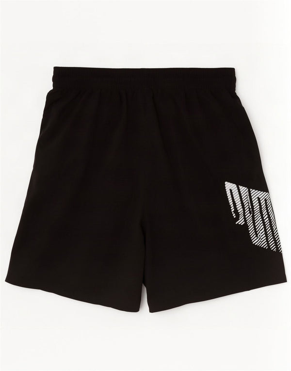 Puma Mens Graphic Sport Shorts 2XL Black Polyester