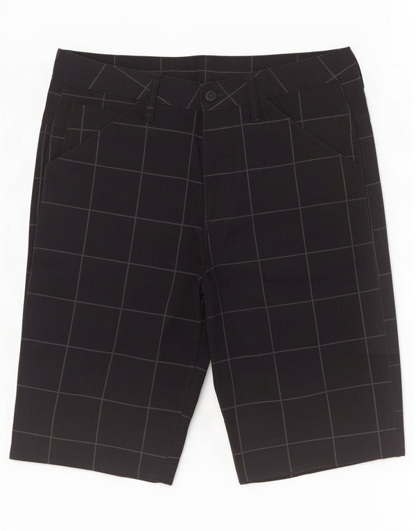 G-Star Mens Bermuda Shorts W32 Medium Black Check Cotton