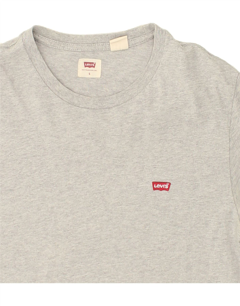 LEVI'S Mens T-Shirt Top Small Grey Vintage Levi's and Second-Hand Levi's from Messina Hembry 