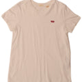 Levi's Mens T-Shirt Top Medium White Cotton