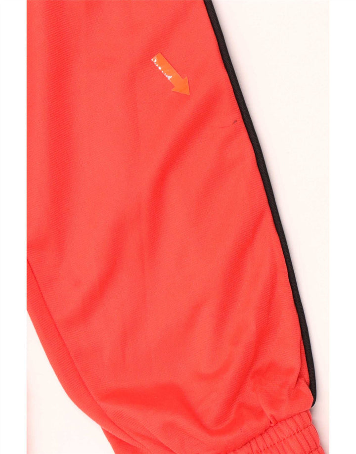 Kappa Mens Graphic Tracksuit Top Jacket Medium Red Colourblock Polyester