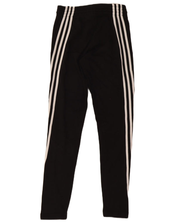 Adidas Womens Tracksuit Trousers UK 4/6 XS Black Cotton