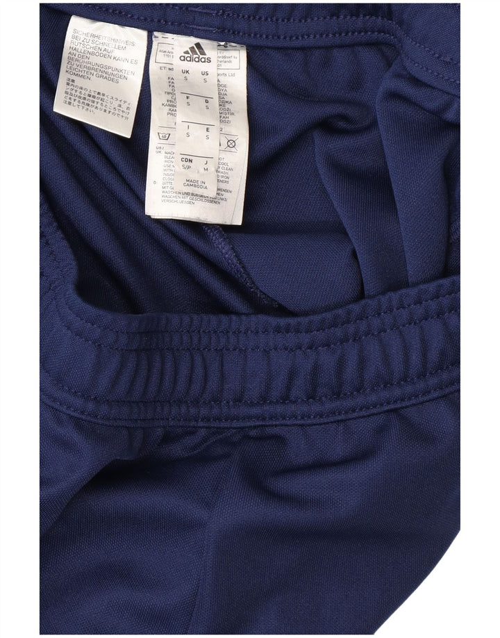 ADIDAS Womens Climacool Tracksuit Trousers UK 10 Small  Navy Blue