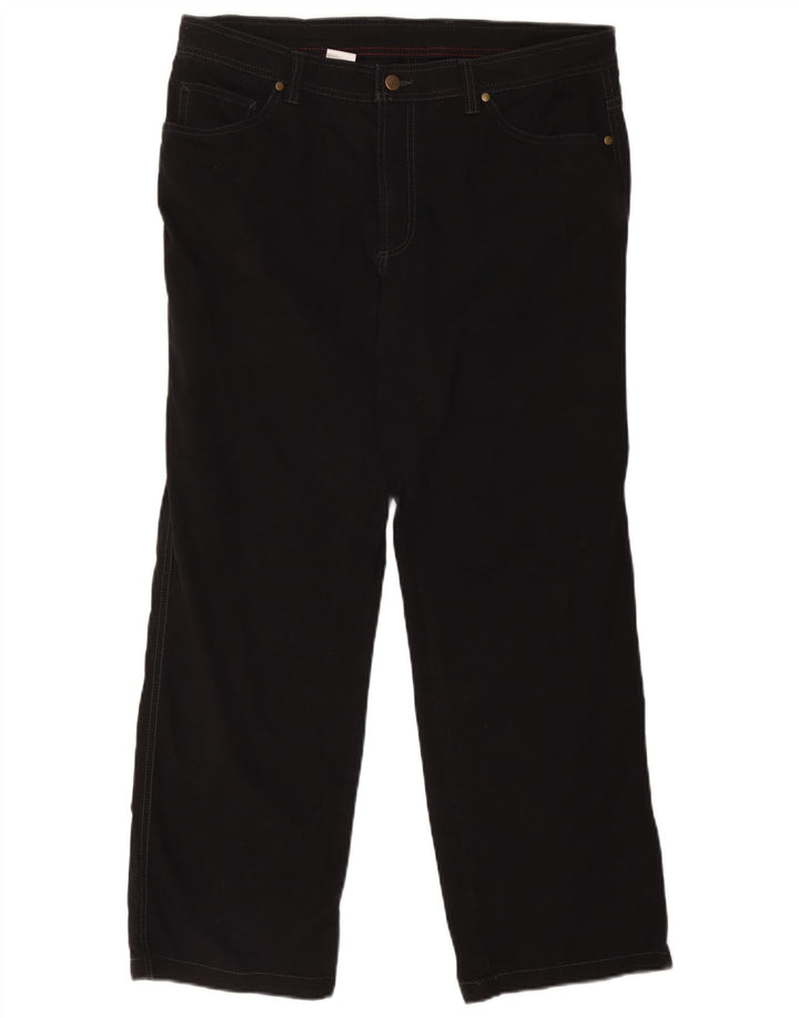 John Lewis Mens Straight Jeans W36 L29 Black Cotton