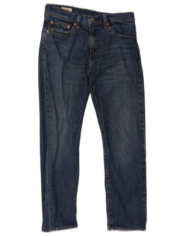 Levi's Mens 502 Tapered Jeans W28 L26 Blue Cotton