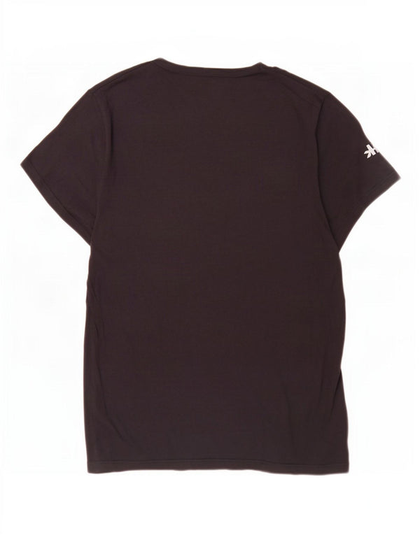 Diadora Mens T-Shirt Top Large Black Cotton