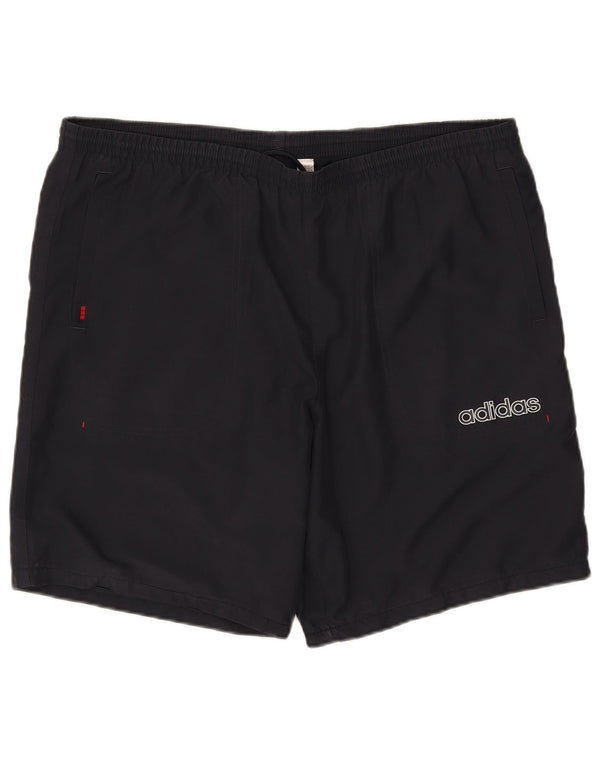 Adidas Mens Sport Shorts Large Navy Blue Polyester