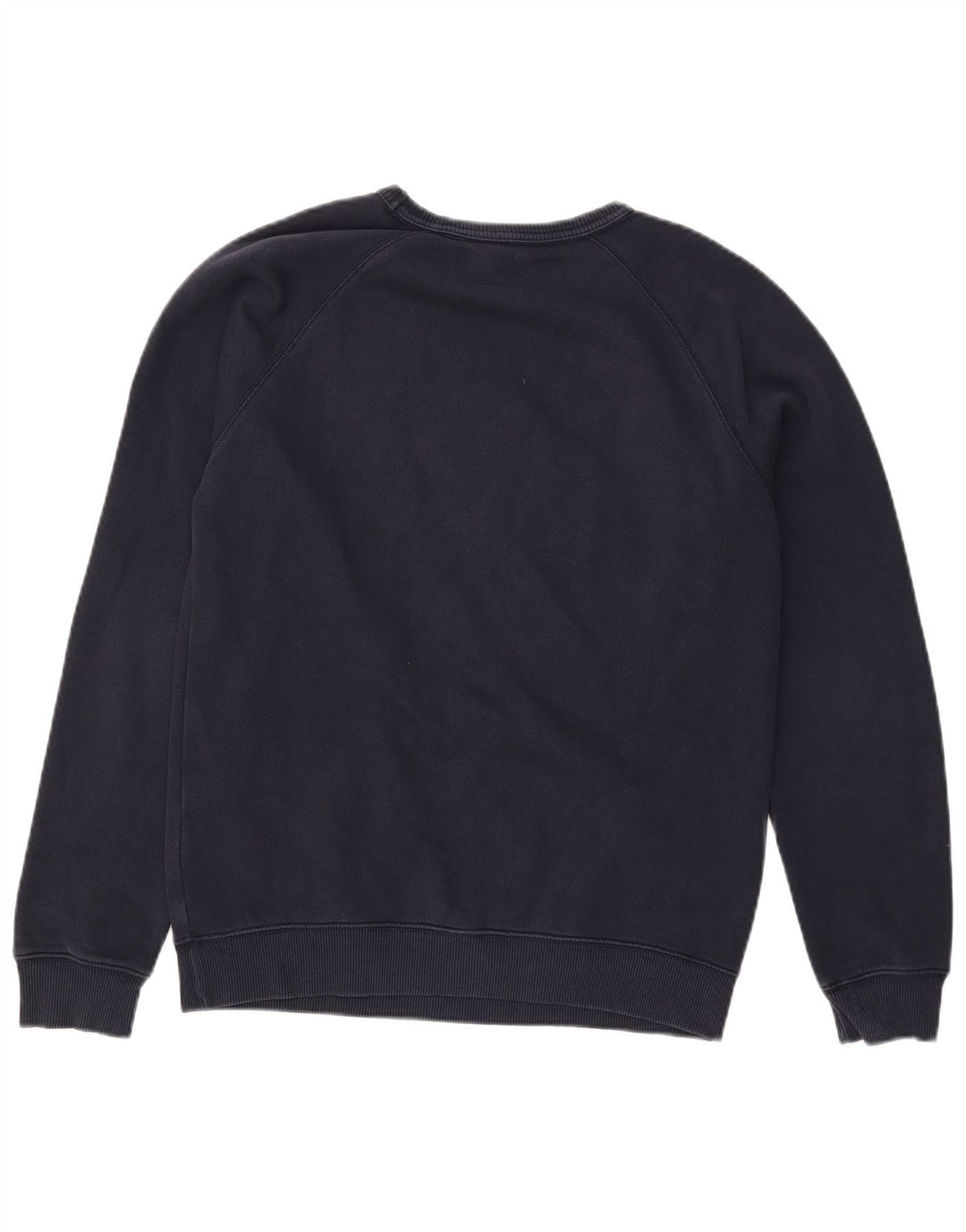 Adidas Mens Graphic Sweatshirt Jumper Small Navy Blue Cotton