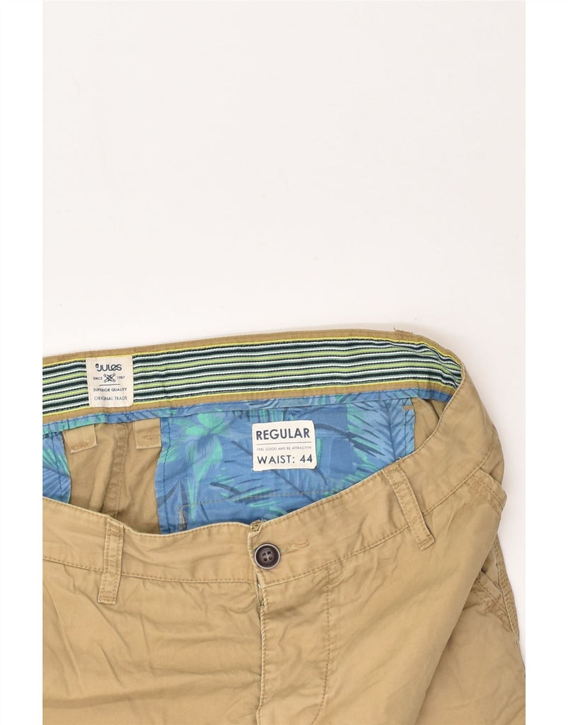 JULES Mens Cargo Shorts W34 Large Brown | Vintage Jules | Thrift | Second-Hand Jules | Used Clothing | Messina Hembry 