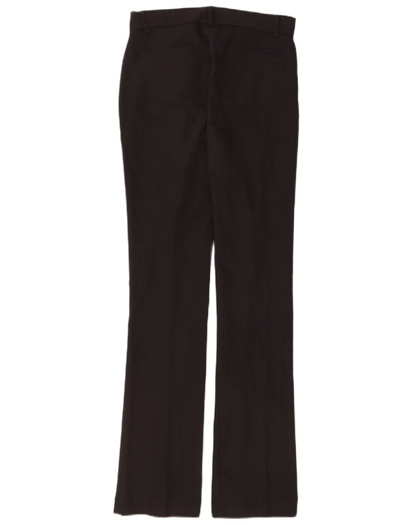 Zara Womens Bootcut Casual Trousers EU 36 XS W26 L33 Black
