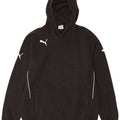 Puma Mens Hoodie Jumper XL Black Cotton