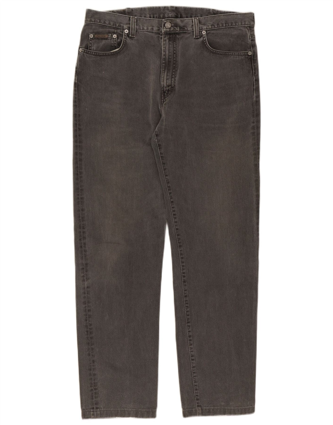 Calvin Klein Mens Straight Jeans W34 L30 Grey