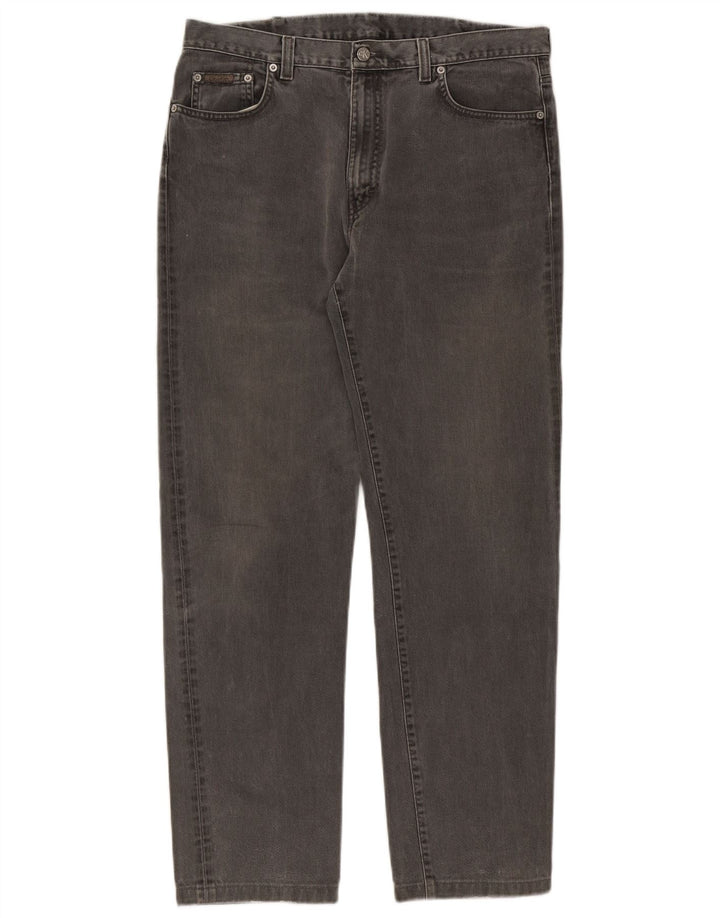 Calvin Klein Mens Straight Jeans W34 L30 Grey