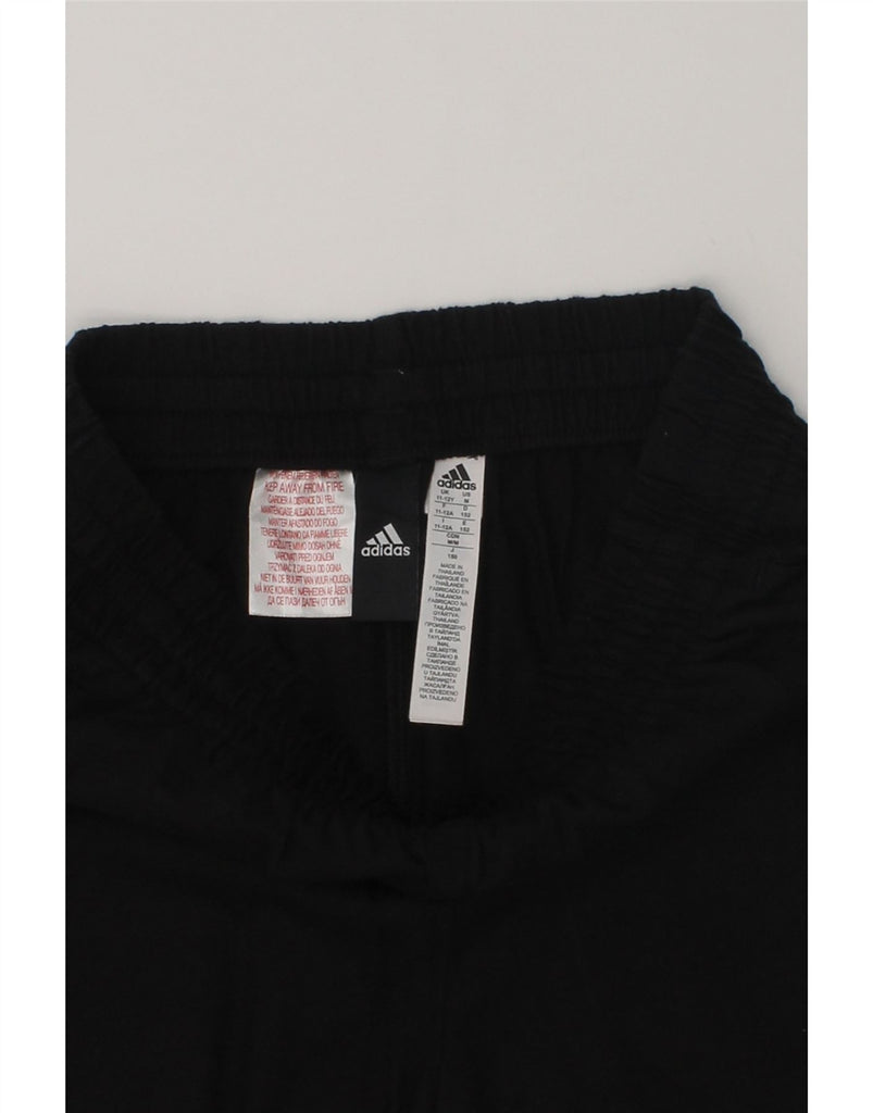 ADIDAS Boys Sport Shorts 11-12 Years Black Cotton | Vintage Adidas | Thrift | Second-Hand Adidas | Used Clothing | Messina Hembry 