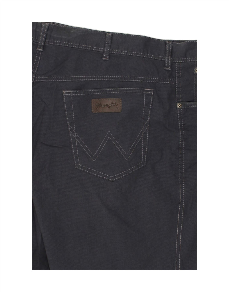 WRANGLER Mens Texas Stretch Straight Casual Trousers W40 L30 Navy Blue Vintage Wrangler and Second-Hand Wrangler from Messina Hembry 