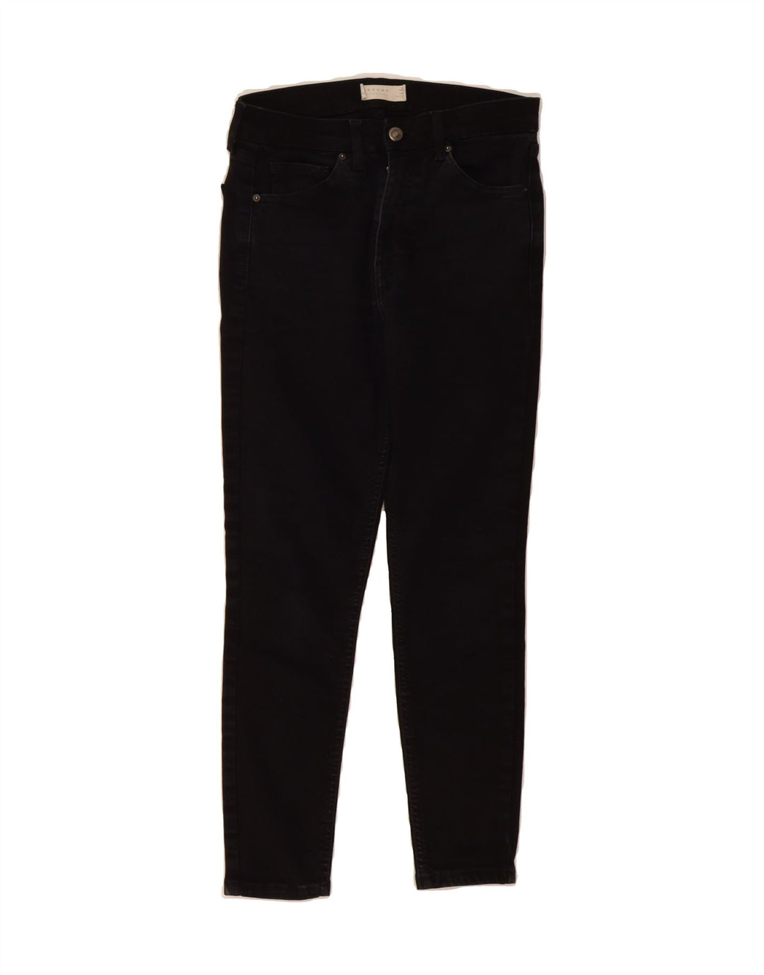 TOPSHOP Womens Skinny Jeans W28 L26 Black Polyester Vintage Topshop and Second-Hand Topshop from Messina Hembry 