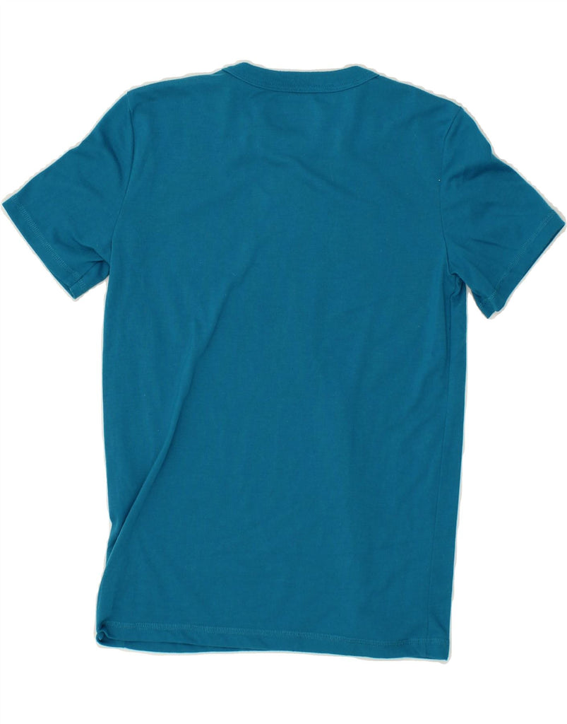 EDDIE BAUER Boys T-Shirt Top 10-11 Years Medium Blue Polyester Vintage Eddie Bauer and Second-Hand Eddie Bauer from Messina Hembry 