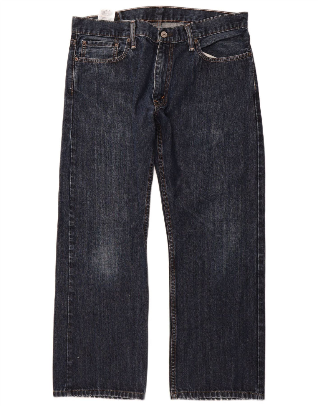 Levi's Mens 514 Slim Fit Straight Jeans W34 L27 Blue Cotton Classic