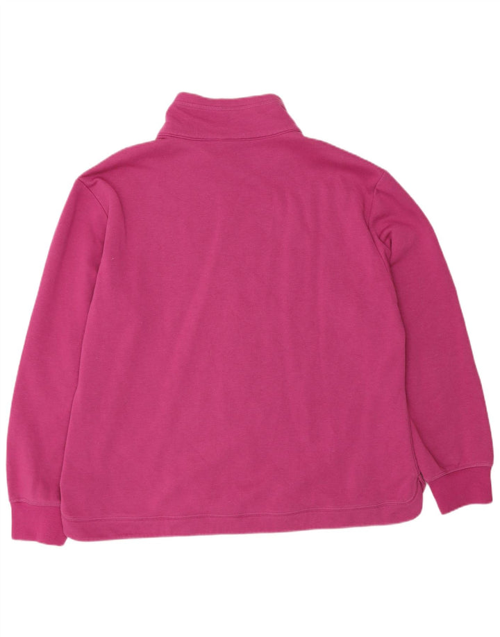 Champion Womens Tracksuit Top Jacket UK 20 2XL Pink