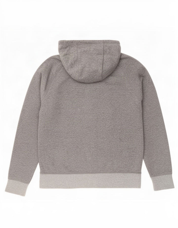 Nike Mens Zip Hoodie Sweater Medium Grey Cotton