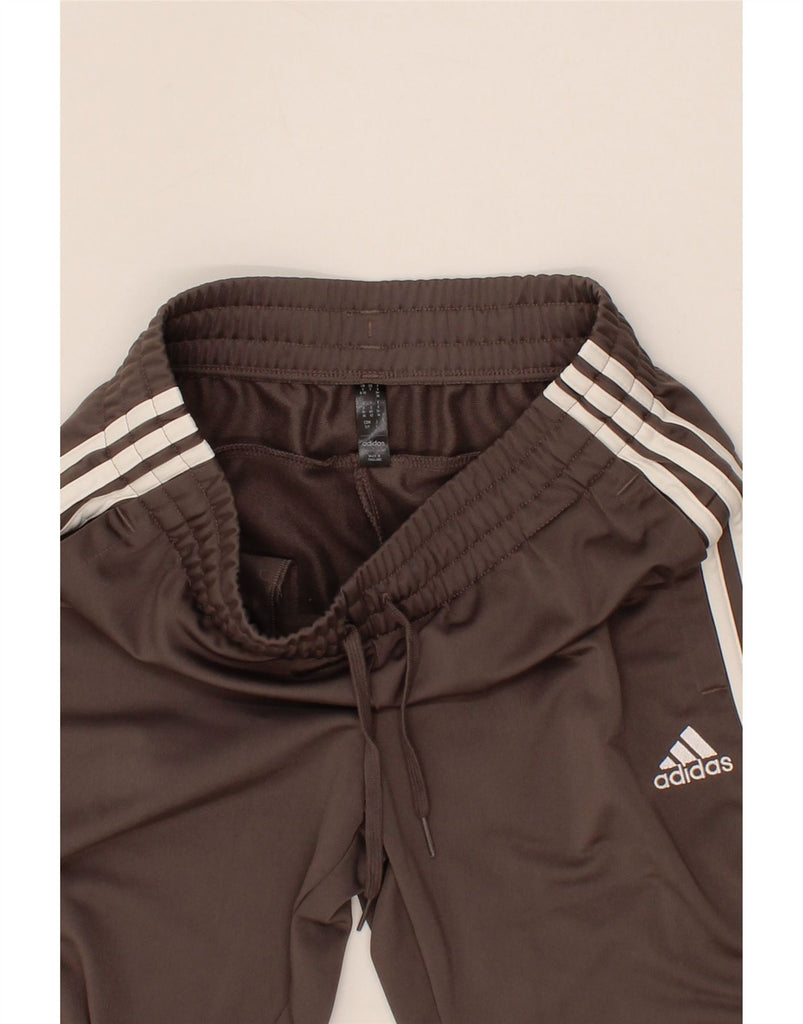 ADIDAS Womens Tracksuit Trousers UK 8/10 Small  Grey Polyester Vintage Adidas and Second-Hand Adidas from Messina Hembry 
