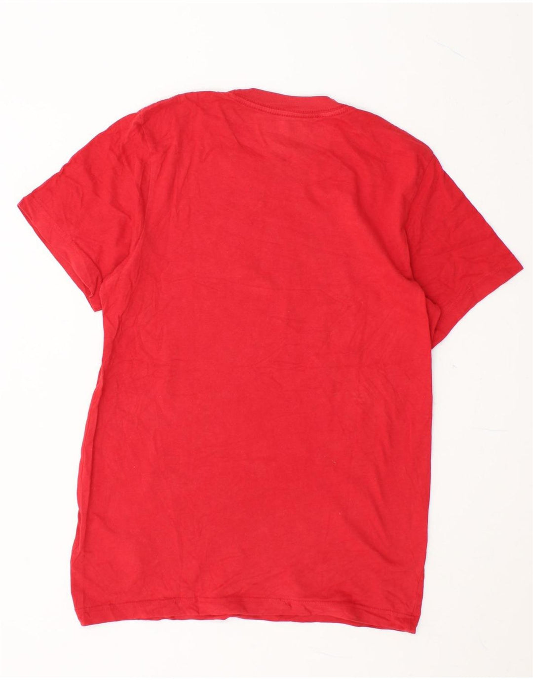 NIKE Mens Slim Fit Graphic T-Shirt Top Small Red Cotton Vintage Nike and Second-Hand Nike from Messina Hembry 