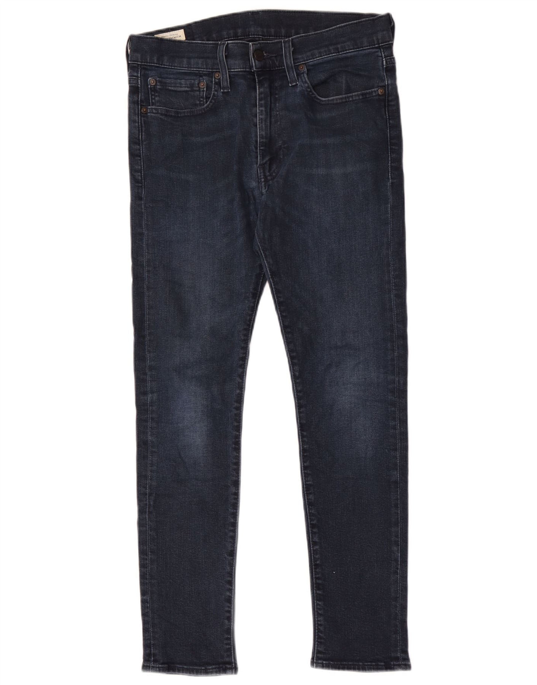Levi's Mens Slim Jeans W32 L30 Navy Blue Cotton