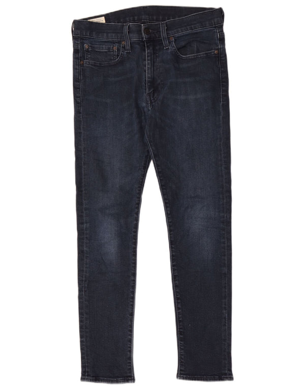 Levi's Mens Slim Jeans W32 L30 Navy Blue Cotton