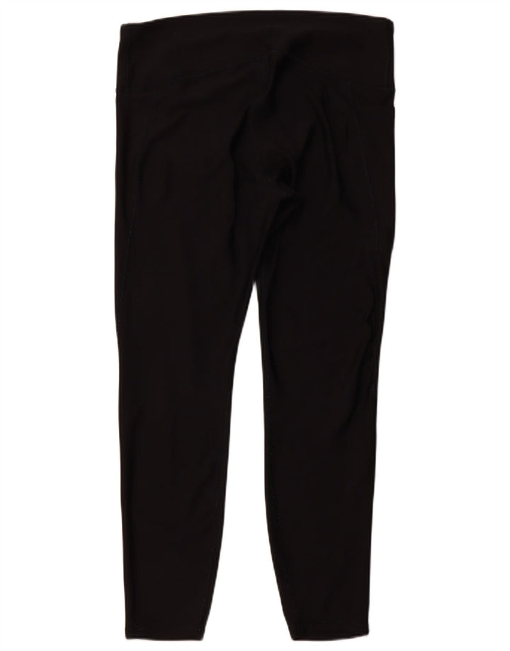 UNDER ARMOUR Womens Leggings UK 18 XL Black Polyester