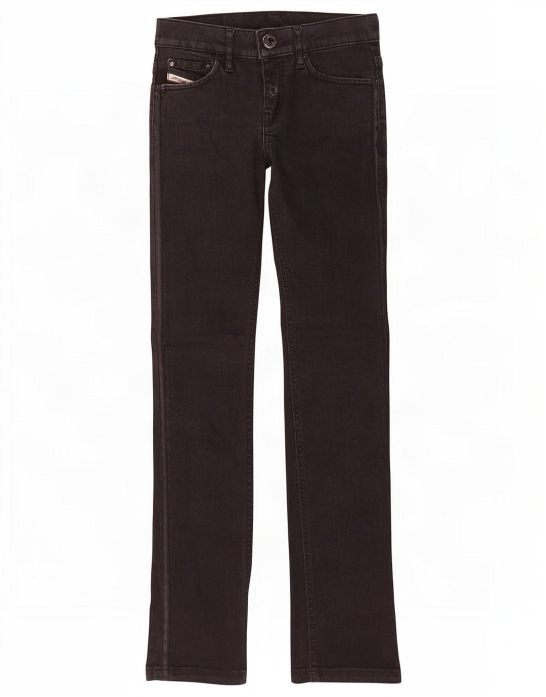 Diesel Womens Liv Slim Jeans W25 L32 Black Cotton