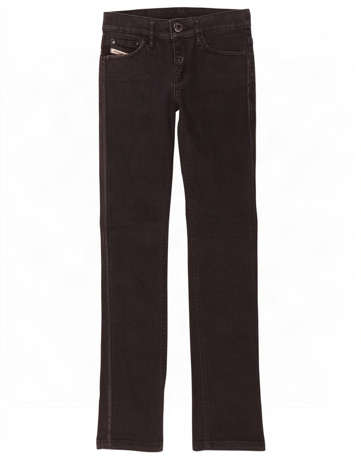 Diesel Womens Liv Slim Jeans W25 L32 Black Cotton
