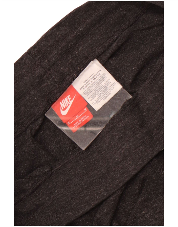 Nike Womens Capri Tracksuit Trousers Joggers UK 14 Medium Grey Flecked