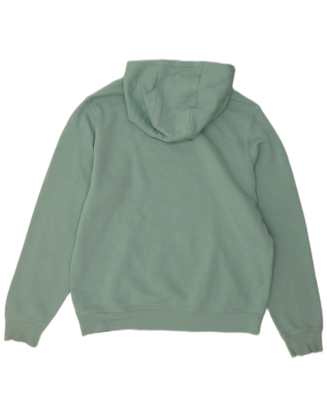 Nike Mens Hoodie Jumper Large Blue Cotton