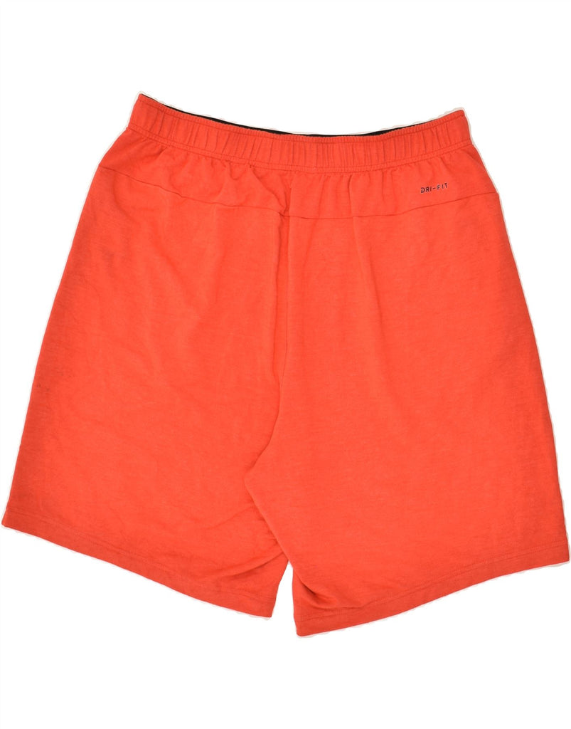 NIKE Mens Dri Fit Sport Shorts 2XL Orange Viscose | Vintage Nike | Thrift | Second-Hand Nike | Used Clothing | Messina Hembry 