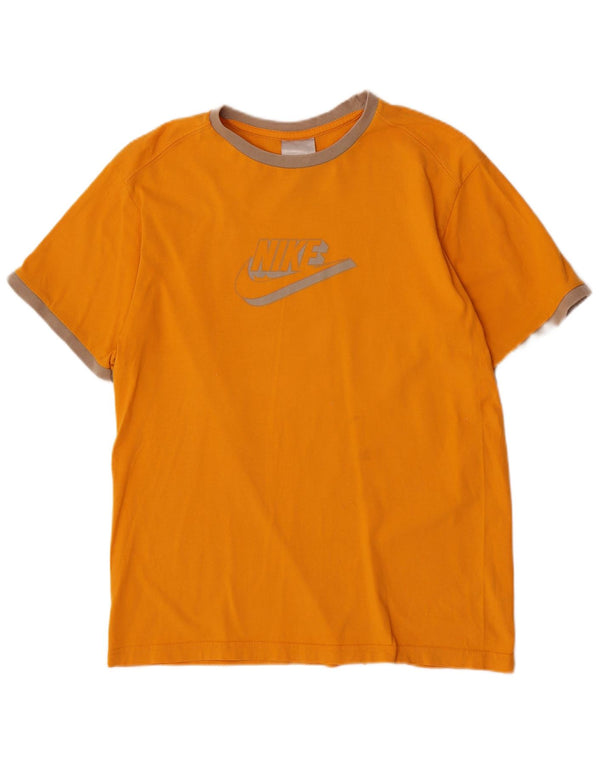 Nike Boys Graphic T-Shirt Top 13-14 Years XL Orange Cotton