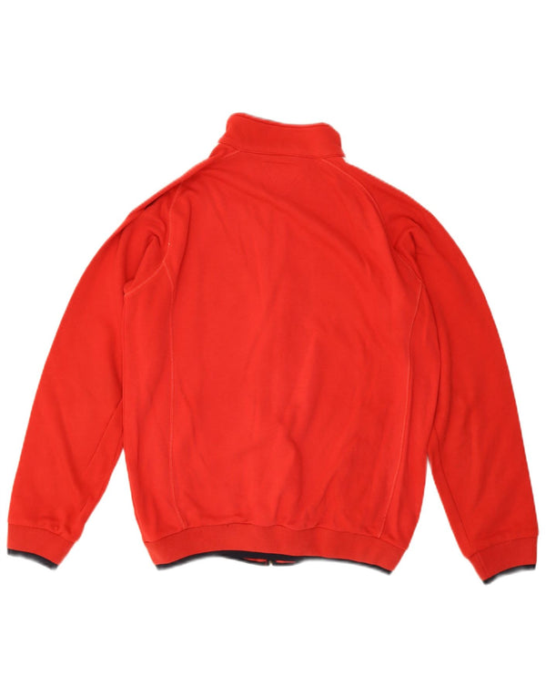 Champion Boys Graphic Tracksuit Top Jacket 13-14 Years XL Red Colourblock