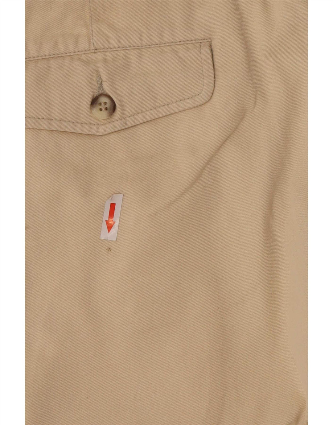 Levi's Mens Regular Chino Trousers W36 L30 Beige Cotton