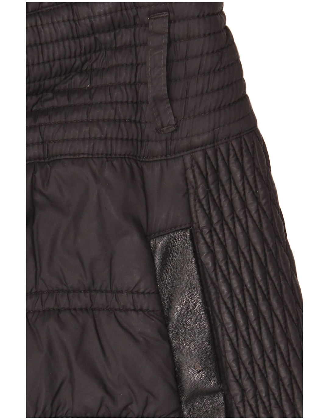 Karen Millen Mens Padded Coat UK 10 Small  Black Polyamide