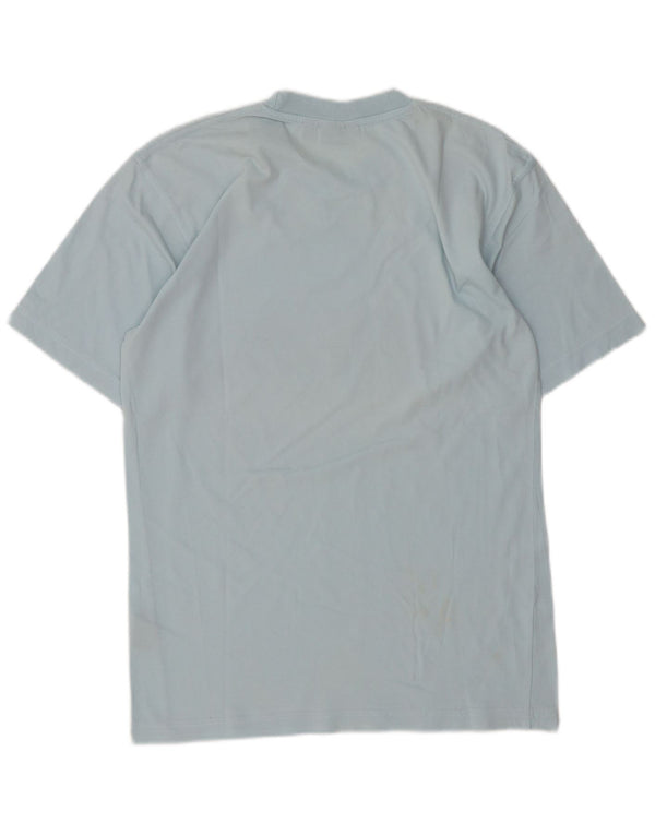 Fila Mens Graphic T-Shirt Top Small Blue Cotton