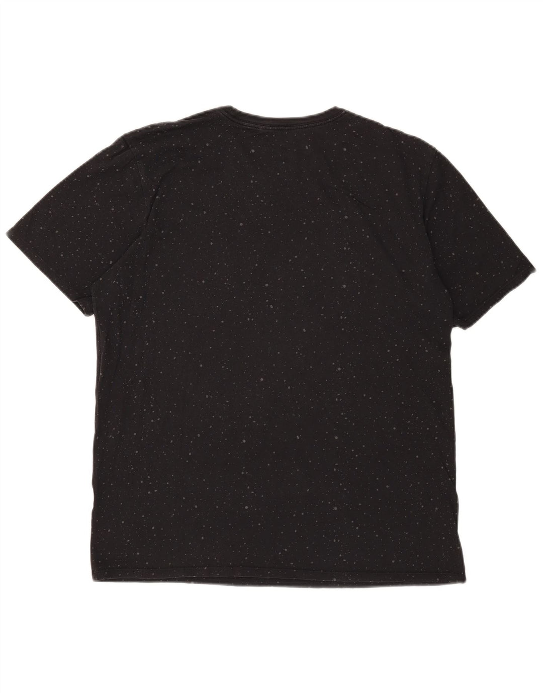 Jordan Mens Graphic T-Shirt Top Large Black Spotted