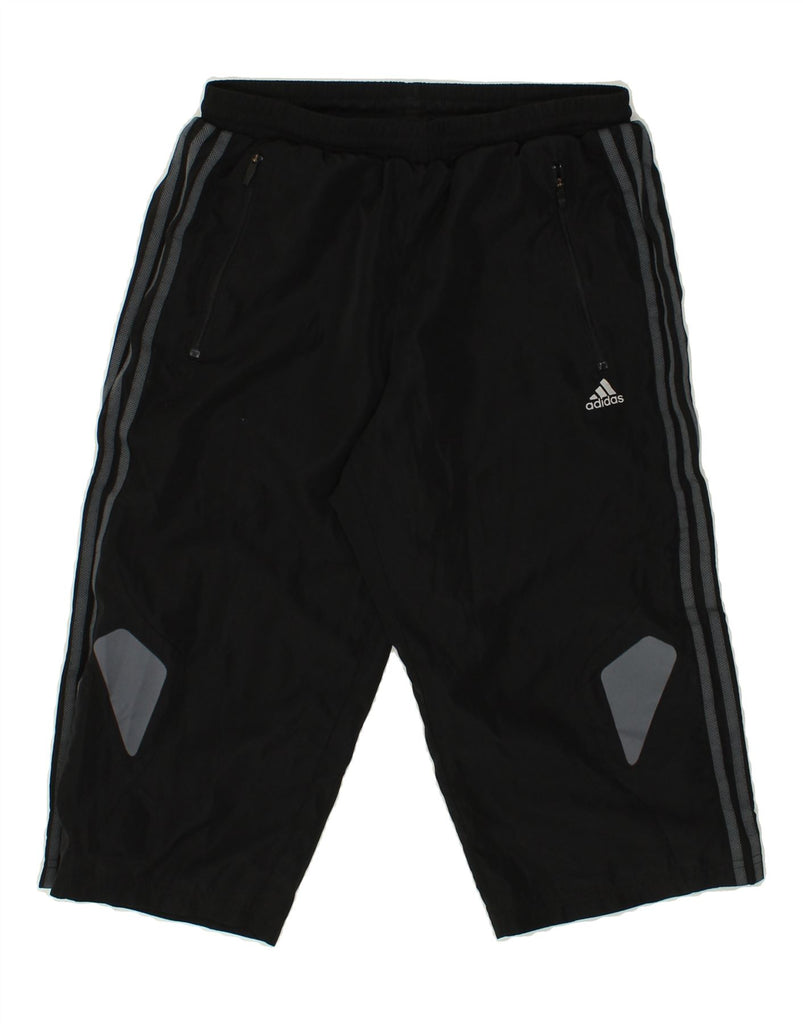 ADIDAS Mens Sport Shorts Small Black | Vintage Adidas | Thrift | Second-Hand Adidas | Used Clothing | Messina Hembry 