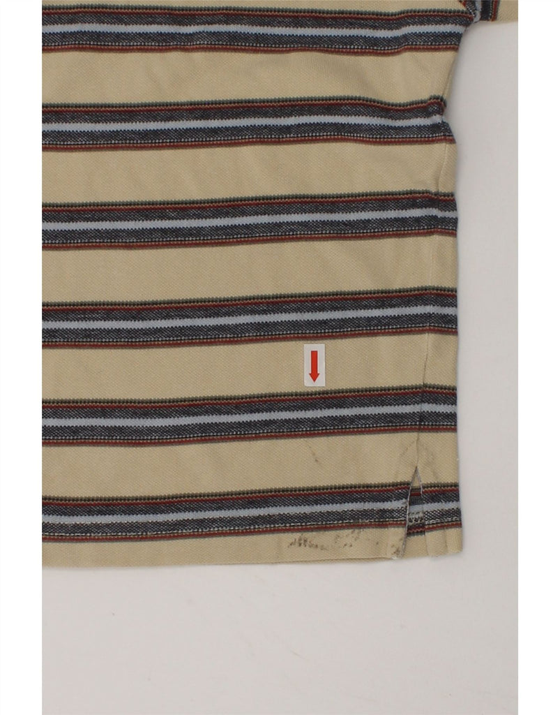 JOOP Boys T-Shirt Top 4-5 Years Beige Striped Cotton | Vintage Joop | Thrift | Second-Hand Joop | Used Clothing | Messina Hembry 