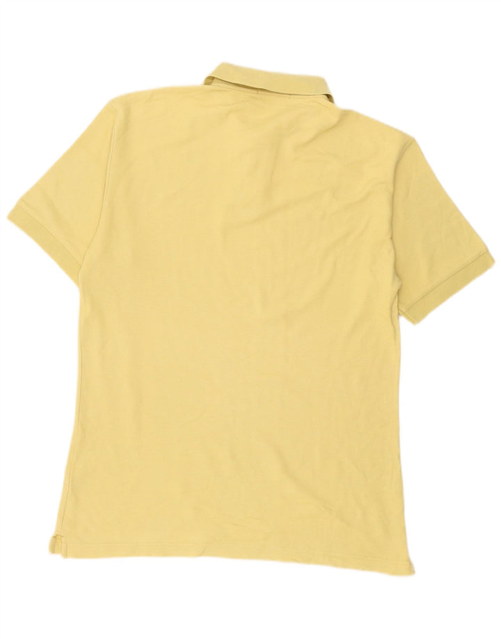 Fila Mens Polo Shirt Medium Yellow